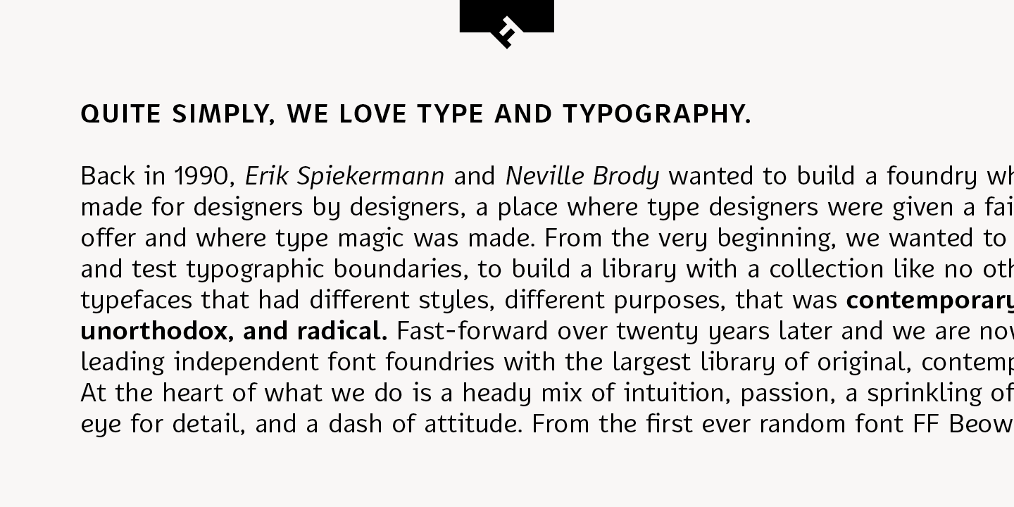 FF Karbid Text Pro™