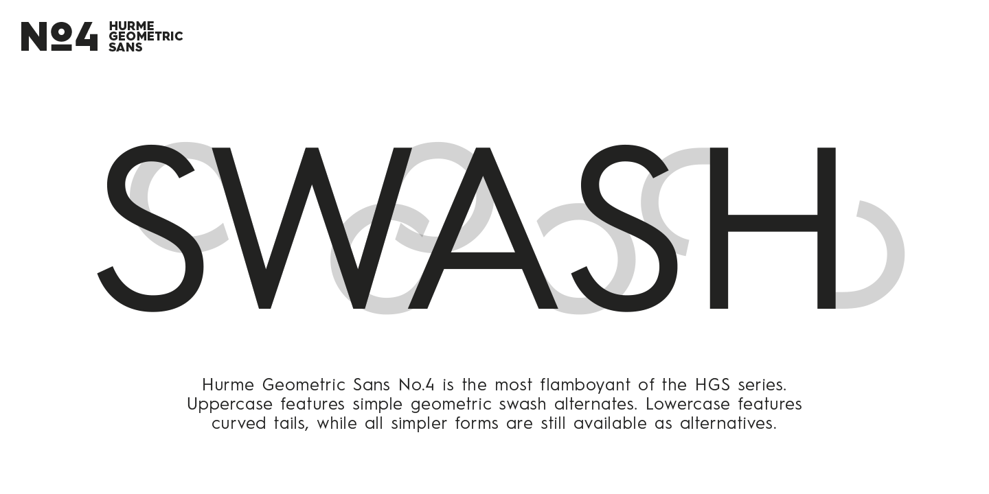 Hurme Geometric Sans No.4