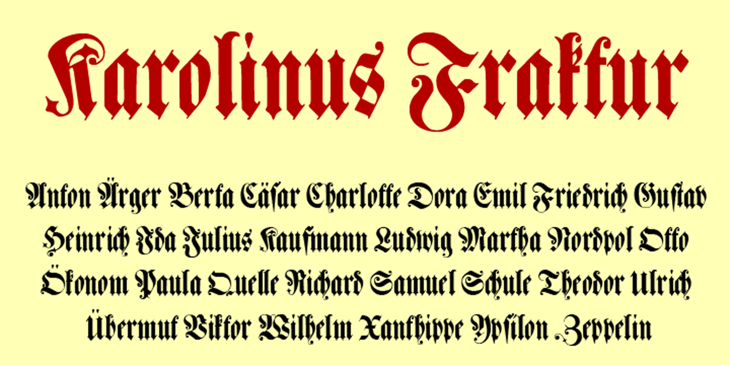 Karolinus Fraktur