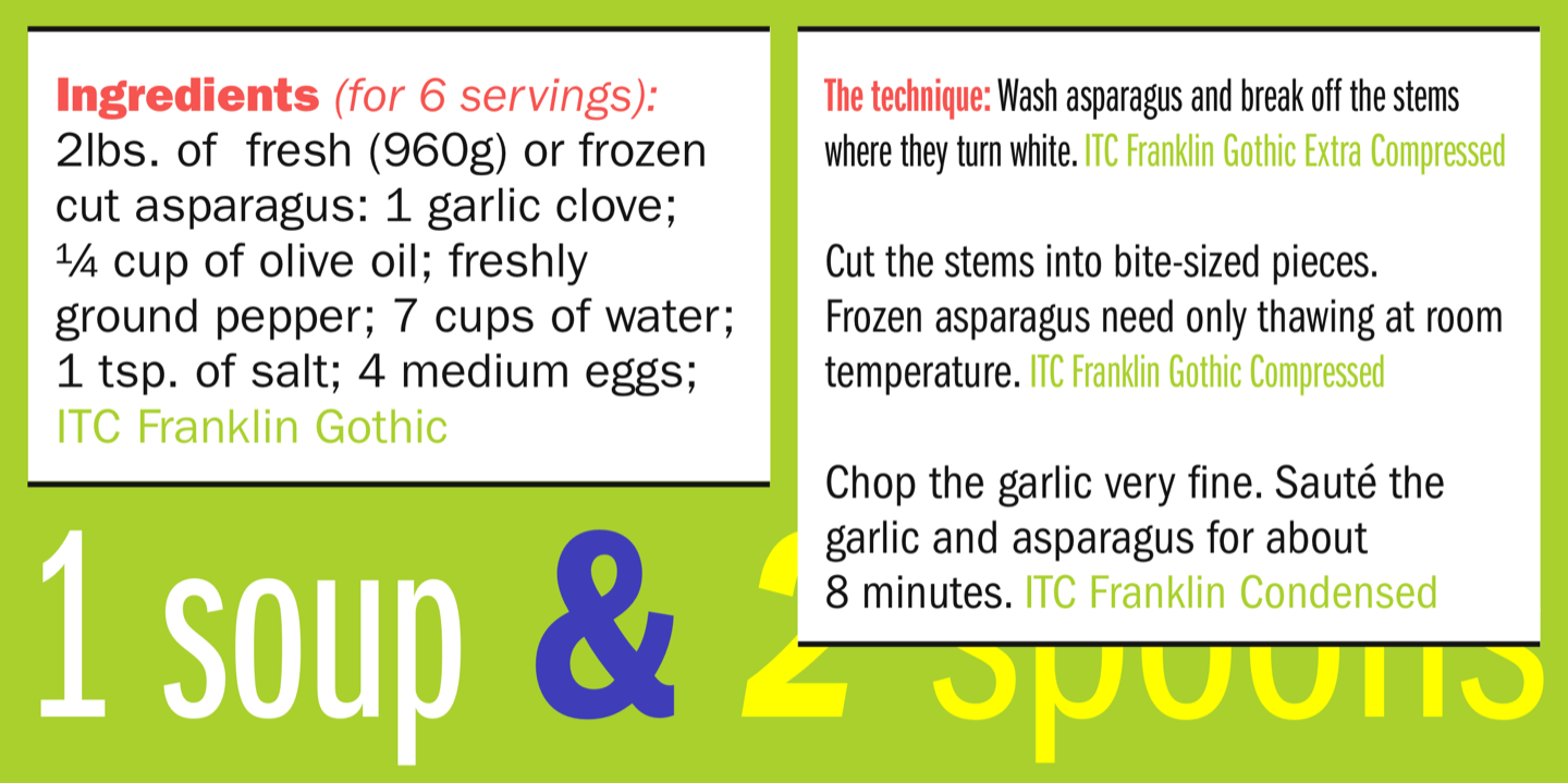 ITC Franklin Gothic™