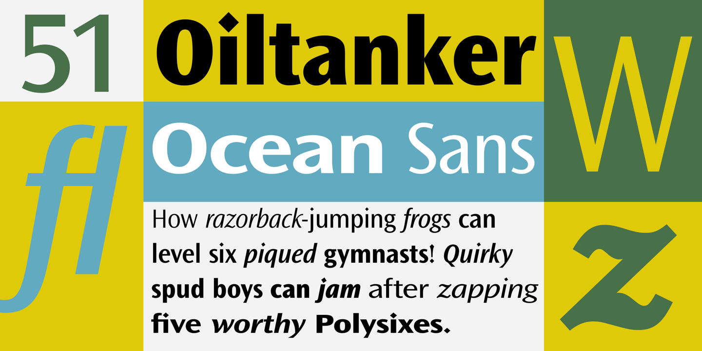Ocean Sans®
