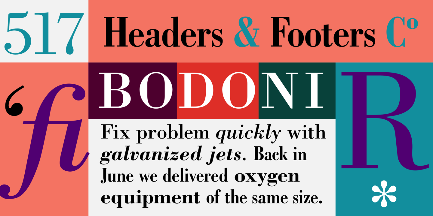 Bodoni