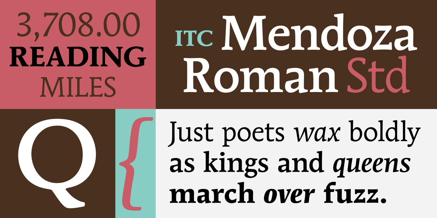 ITC Mendoza Roman®