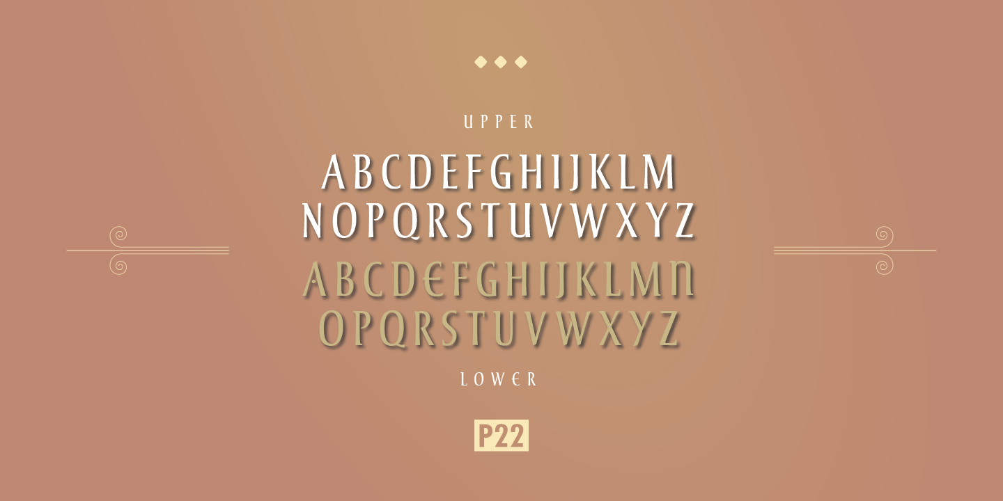 P22 Monumental Titling™