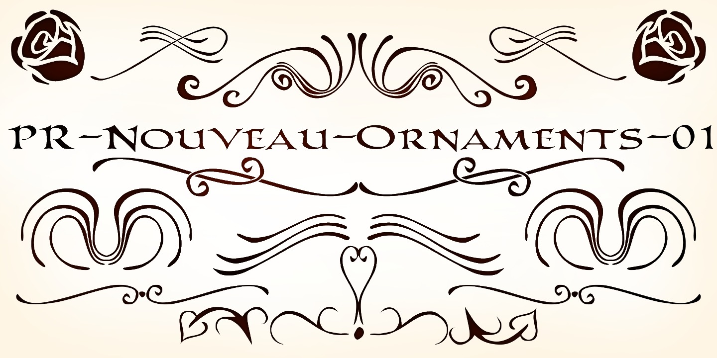 PR Nouveau Ornaments 01