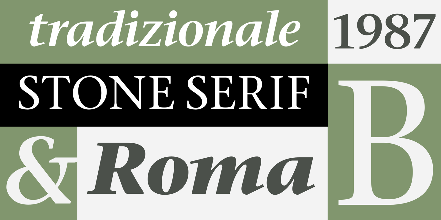 ITC Stone Serif®