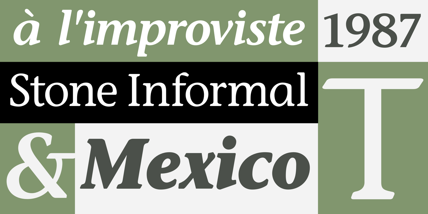 ITC Stone Informal®