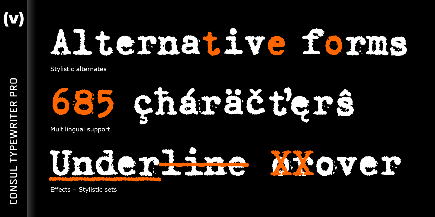 Consul Typewriter Pro™