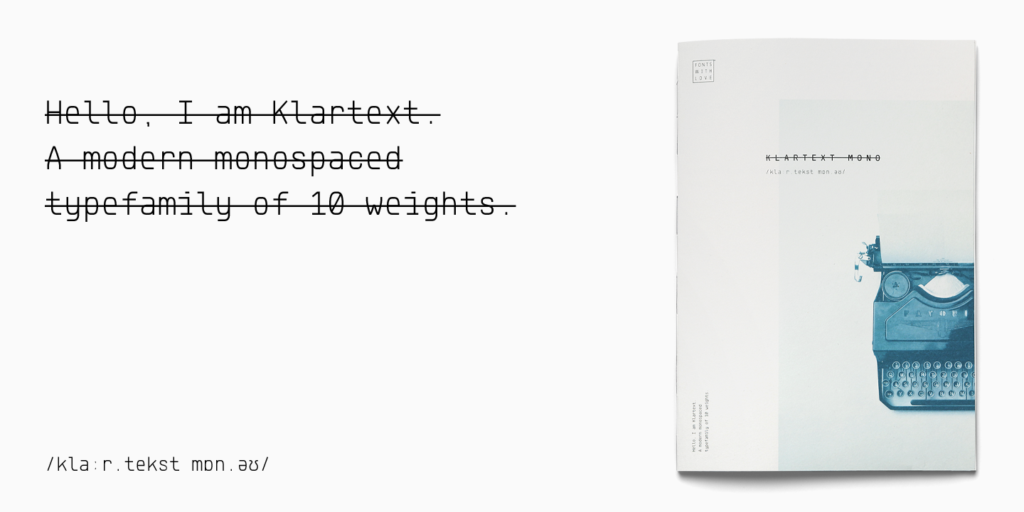 Klartext Mono