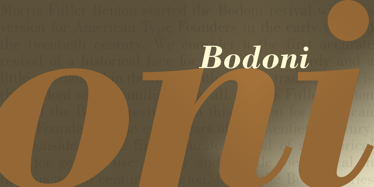 Bodoni