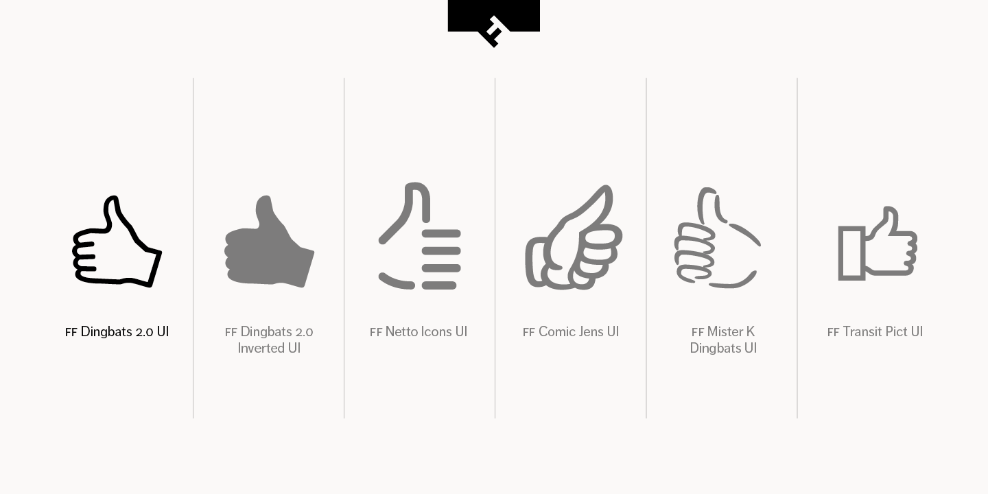 FF Dingbats 2.0 UI