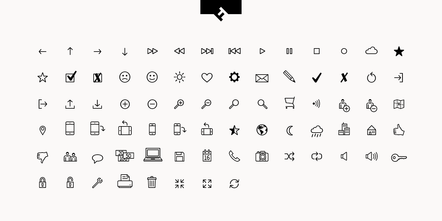 FF Dingbats 2.0 UI