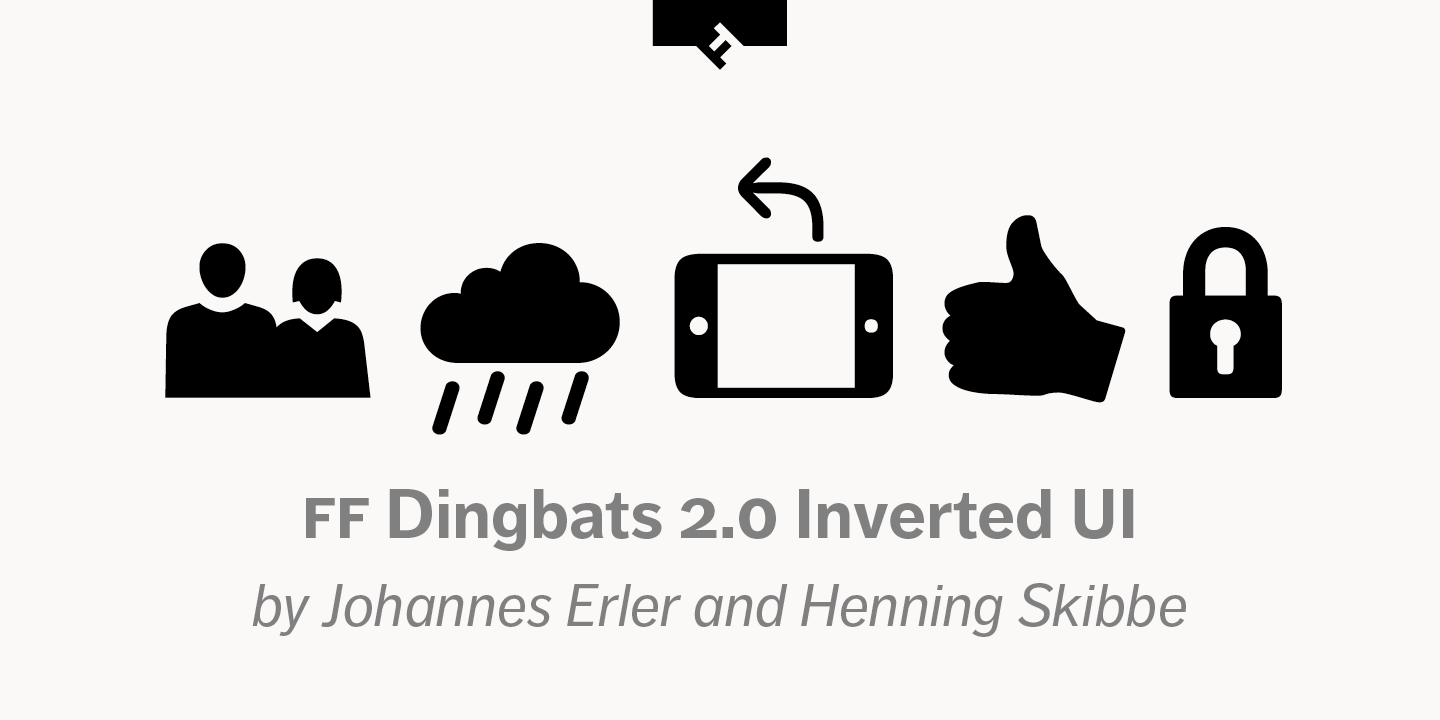 FF Dingbats 2.0 Inverted UI