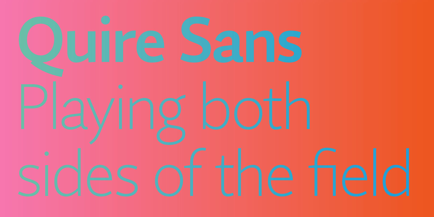 Quire Sans™