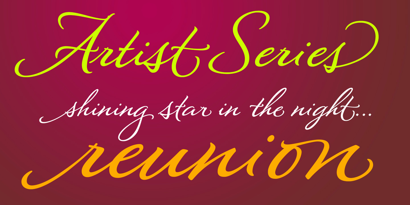 Montague Script Bold