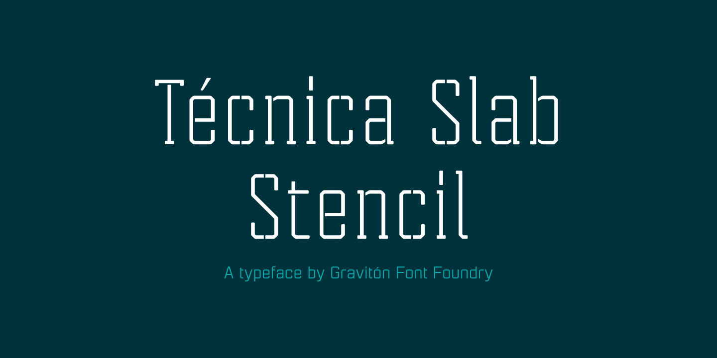 Tecnica Slab Stencil™