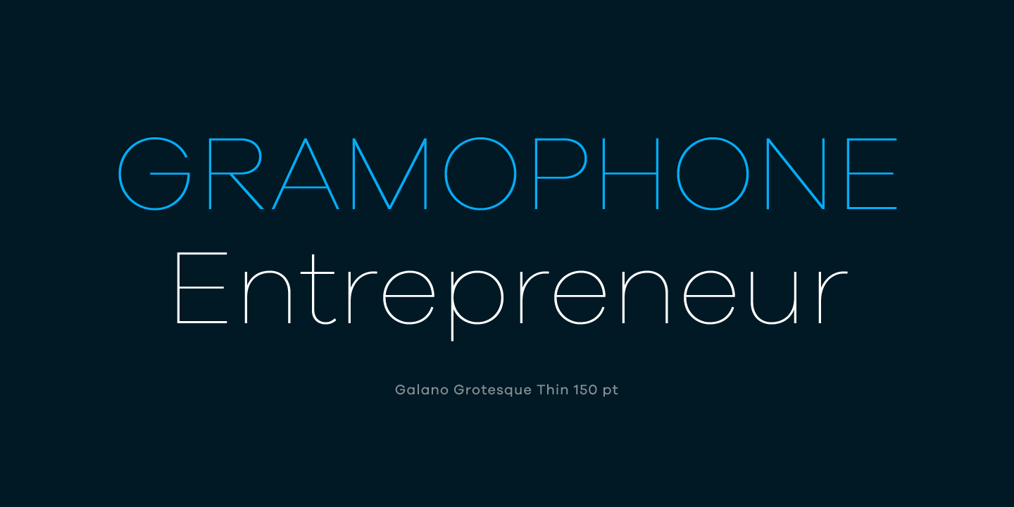 Galano Grotesque