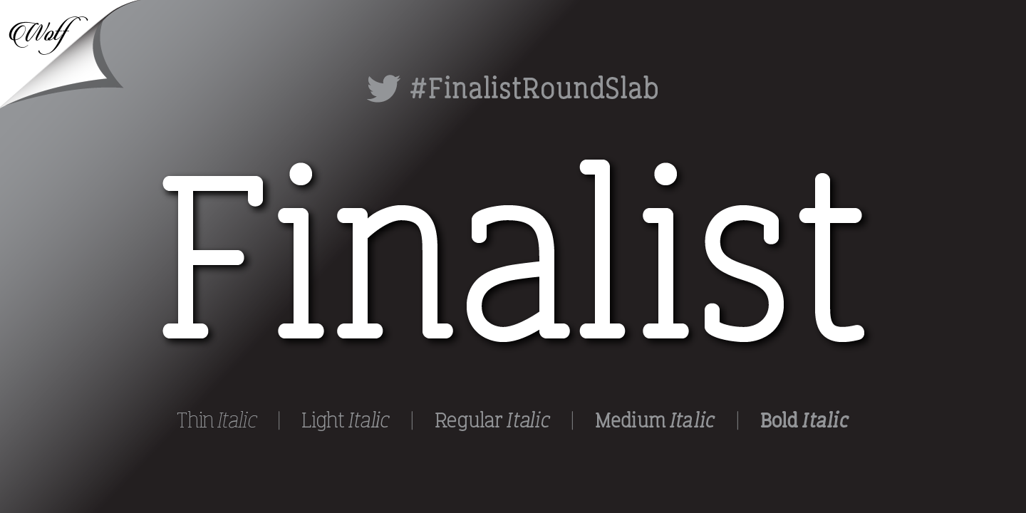 Finalist Round Slab