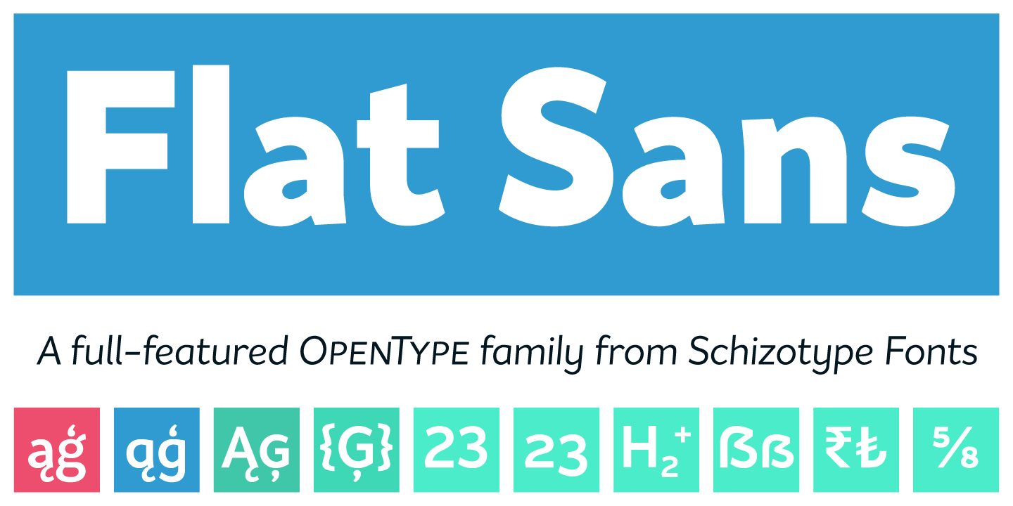 Flat Sans™