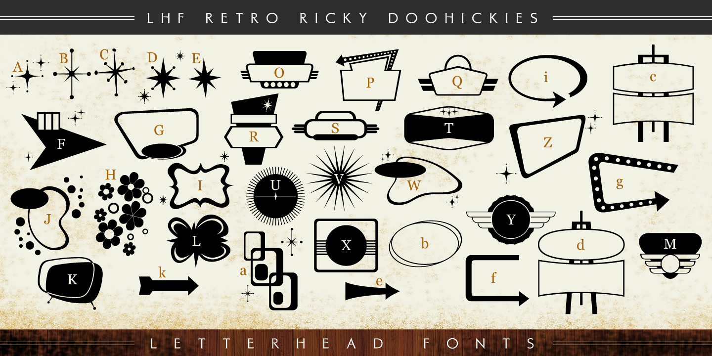 LHF Retro Ricky Doohickies