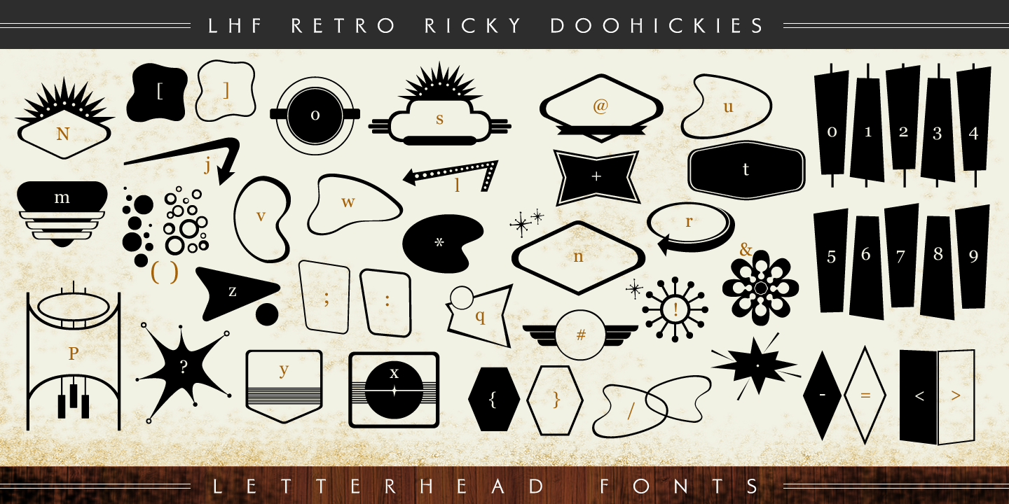 LHF Retro Ricky Doohickies