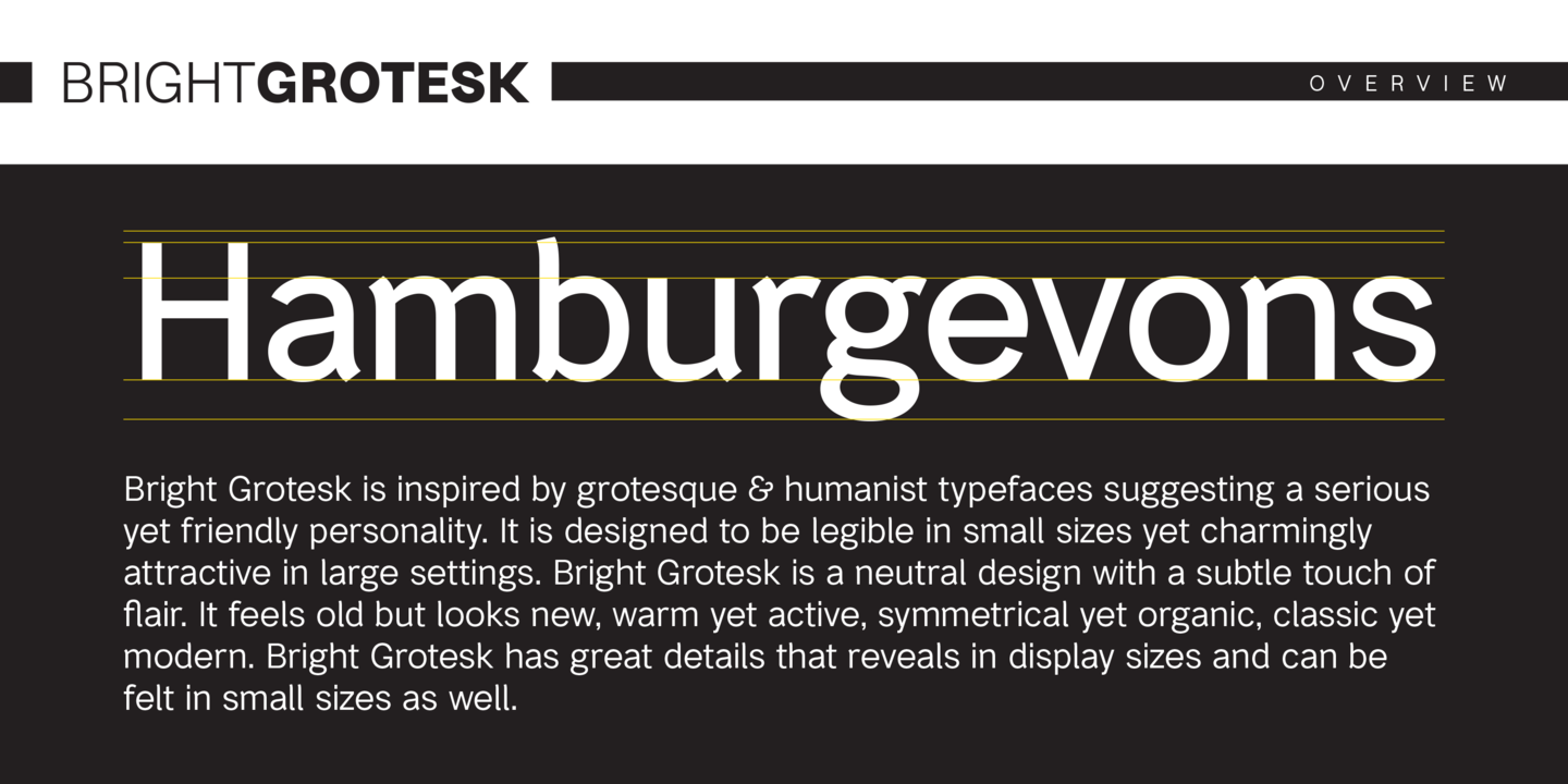 Bright Grotesk