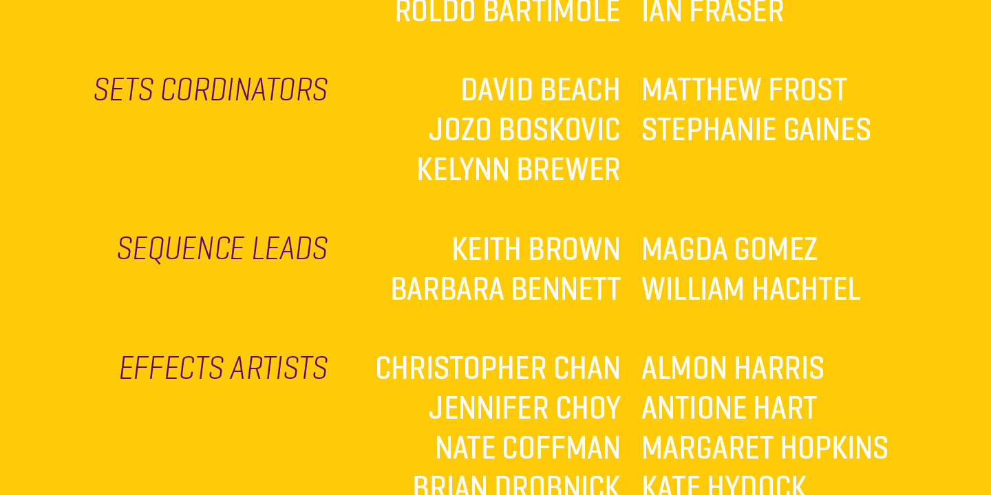 Geogrotesque Condensed