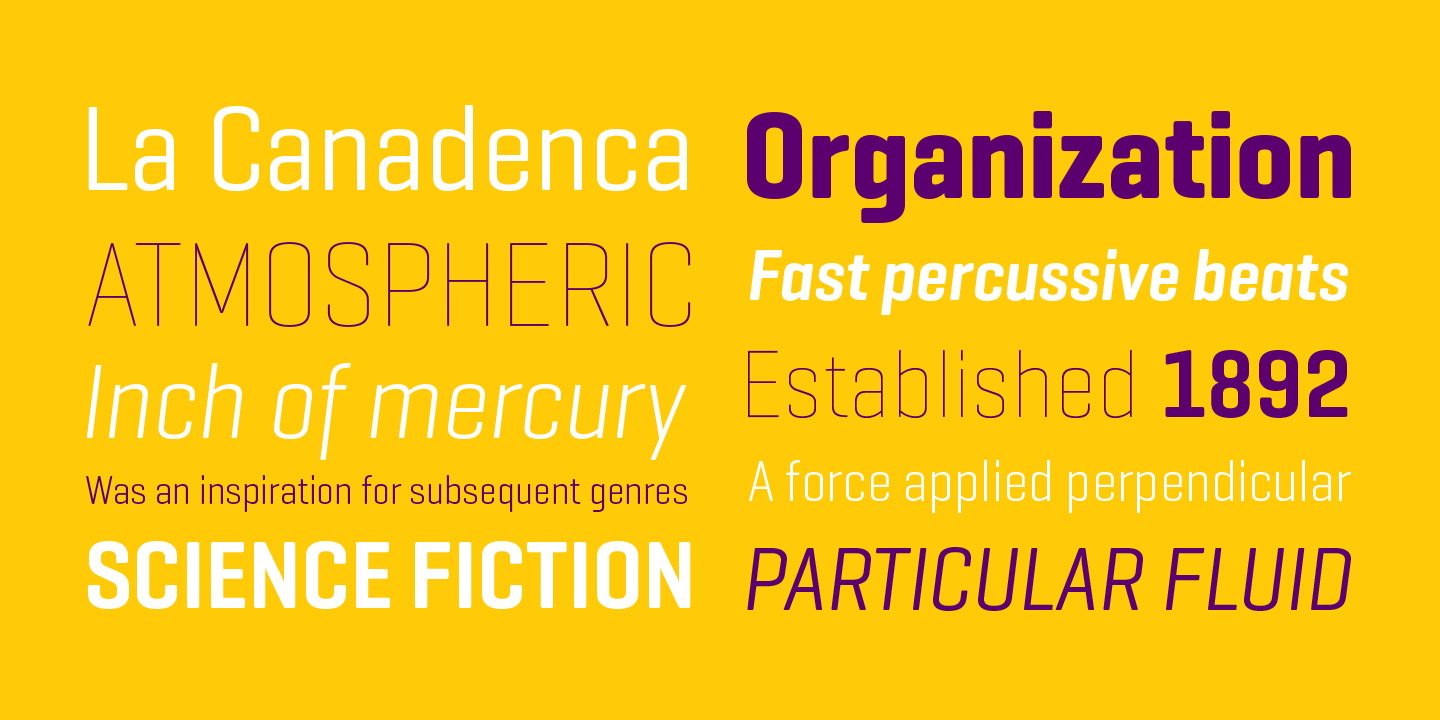 Geogrotesque Condensed