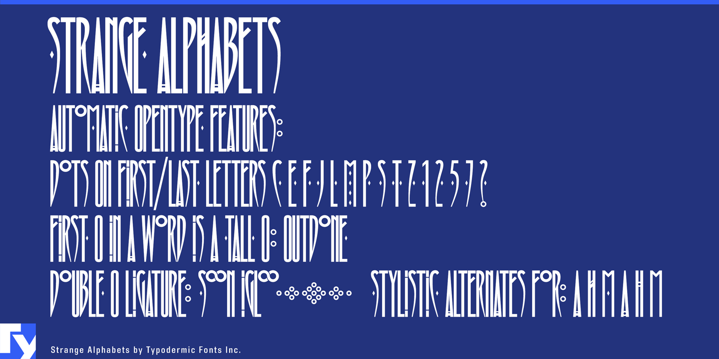 Strange Alphabets™