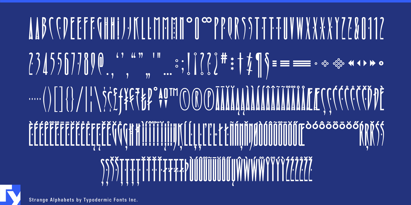 Strange Alphabets™