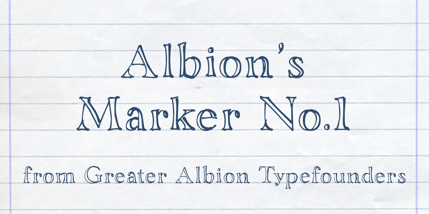 Albion's Marker No.1™