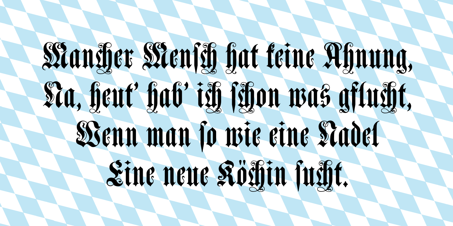 Neue Muenchner Fraktur™