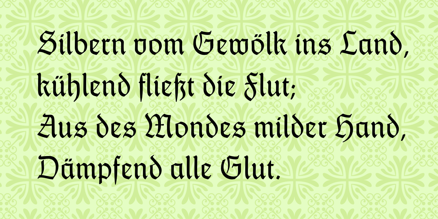 Thannhaeuser Fraktur™