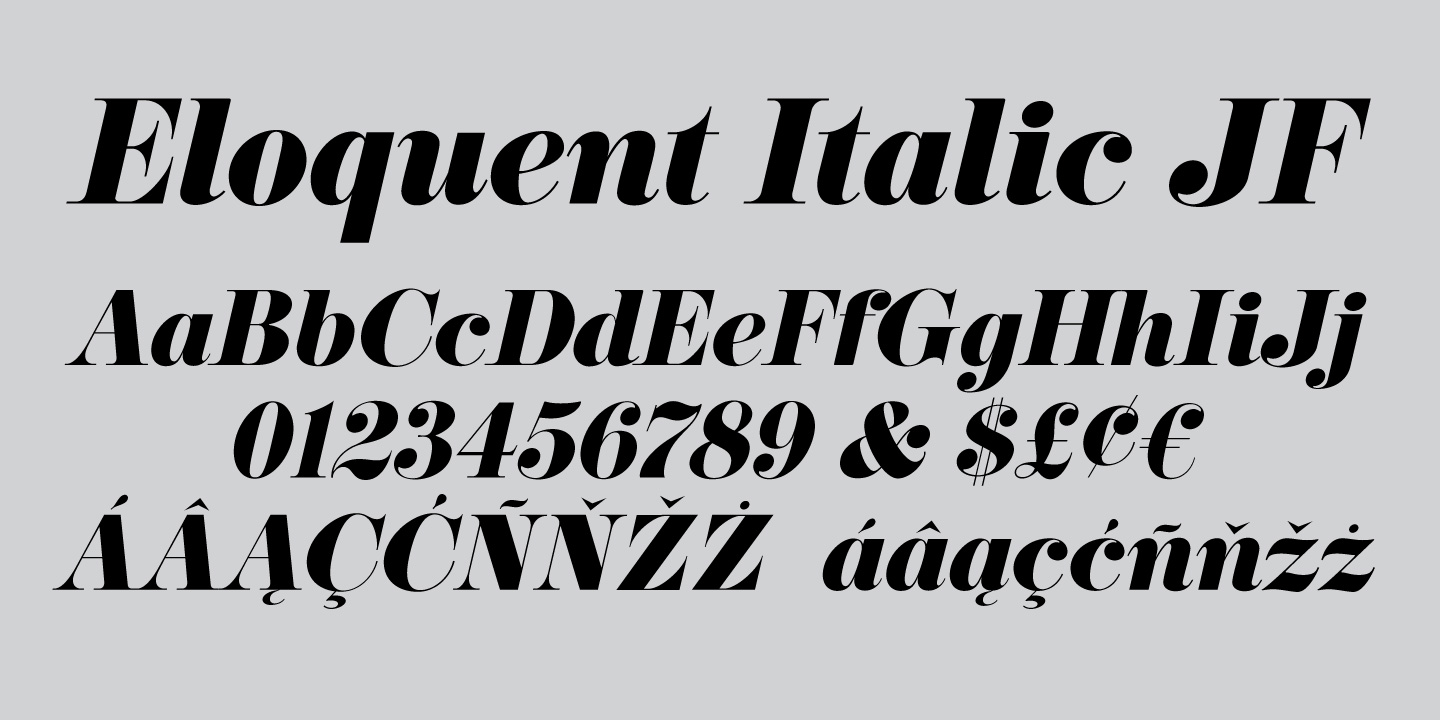 Eloquent JF Pro