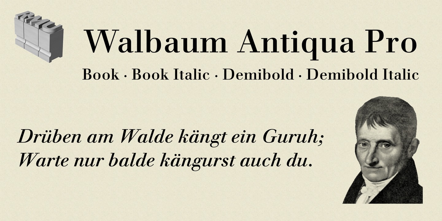 Walbaum Antiqua Pro™