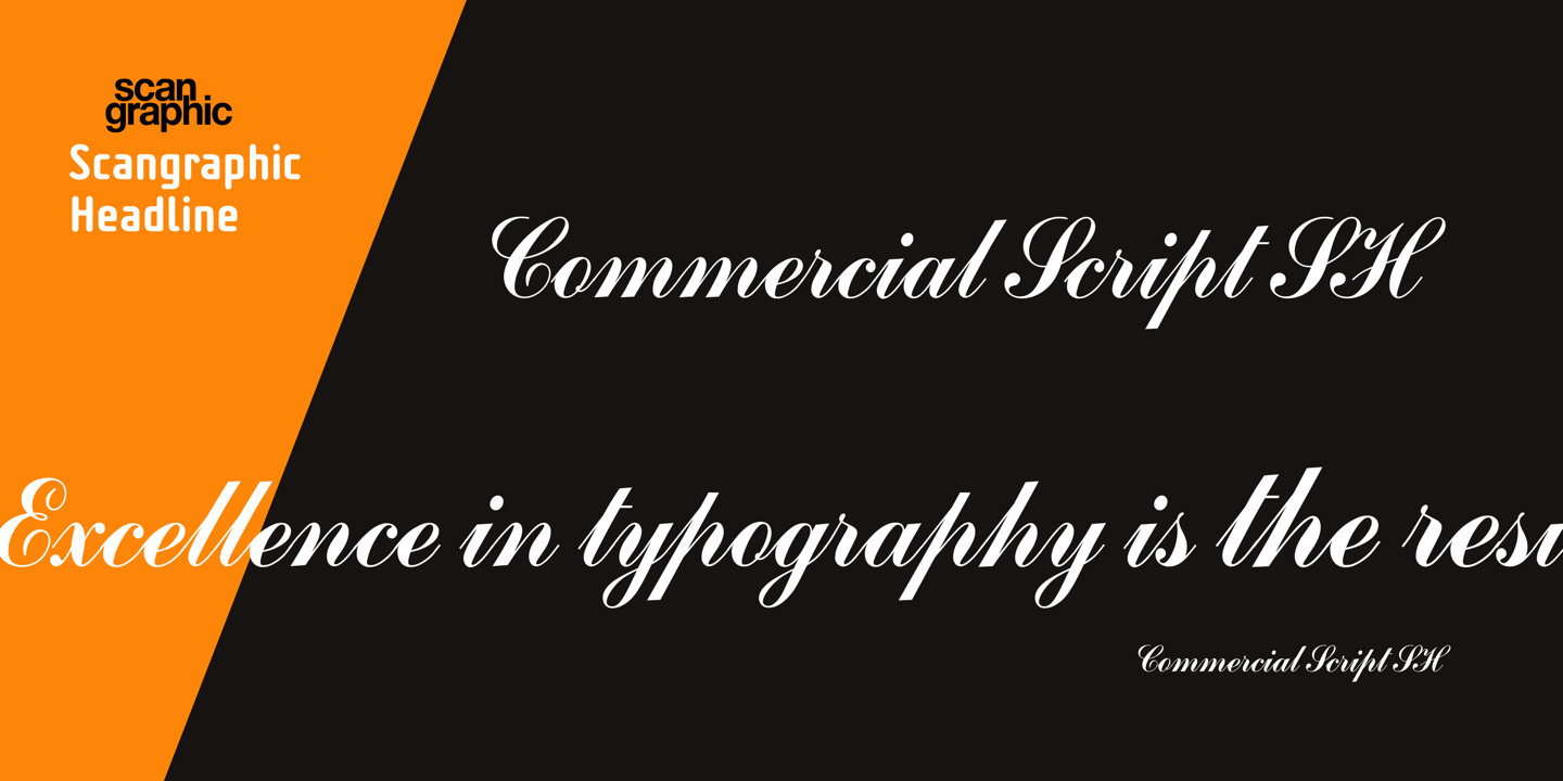 Commercial Script SH™