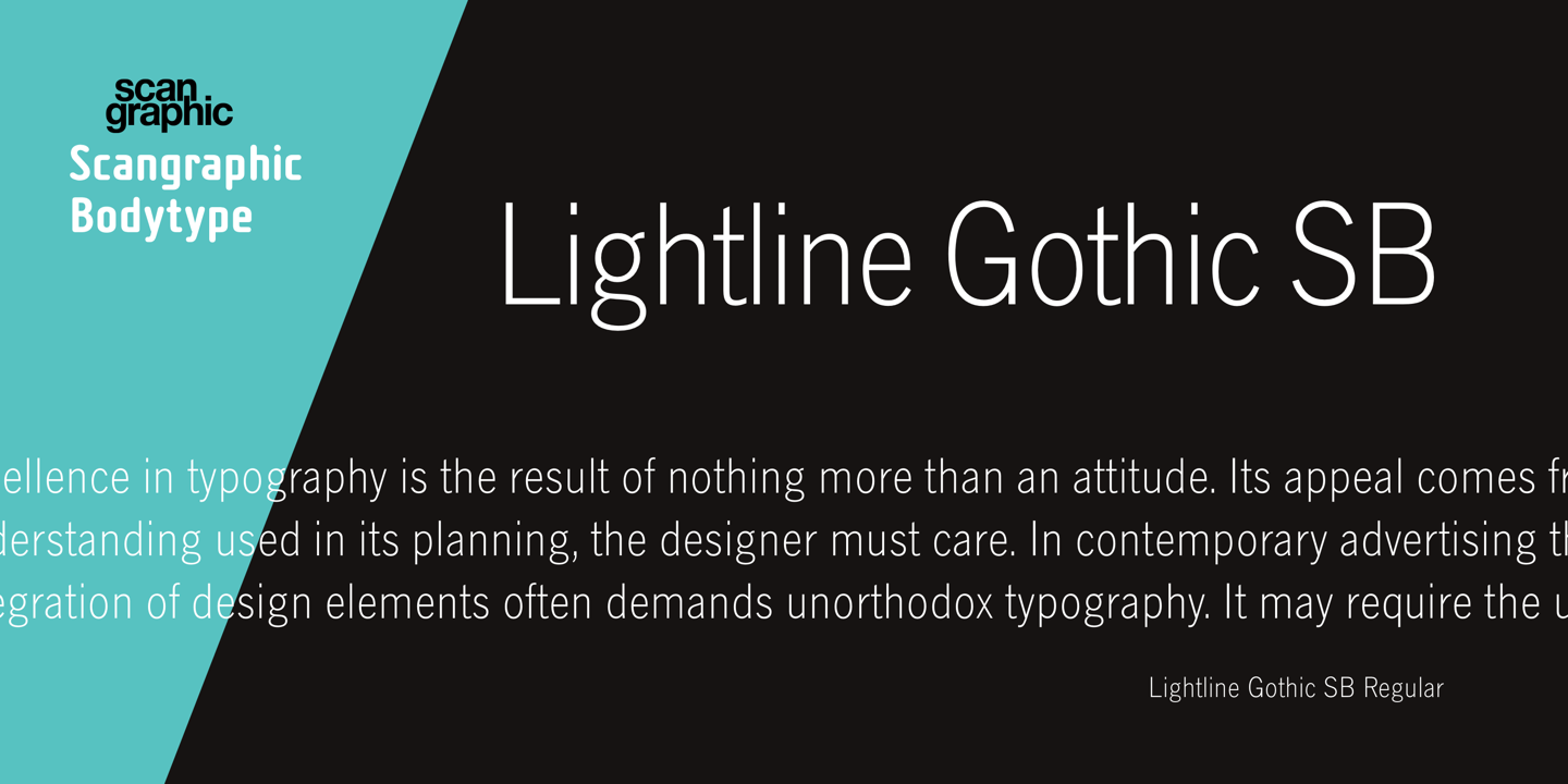 Lightline Gothic SB™