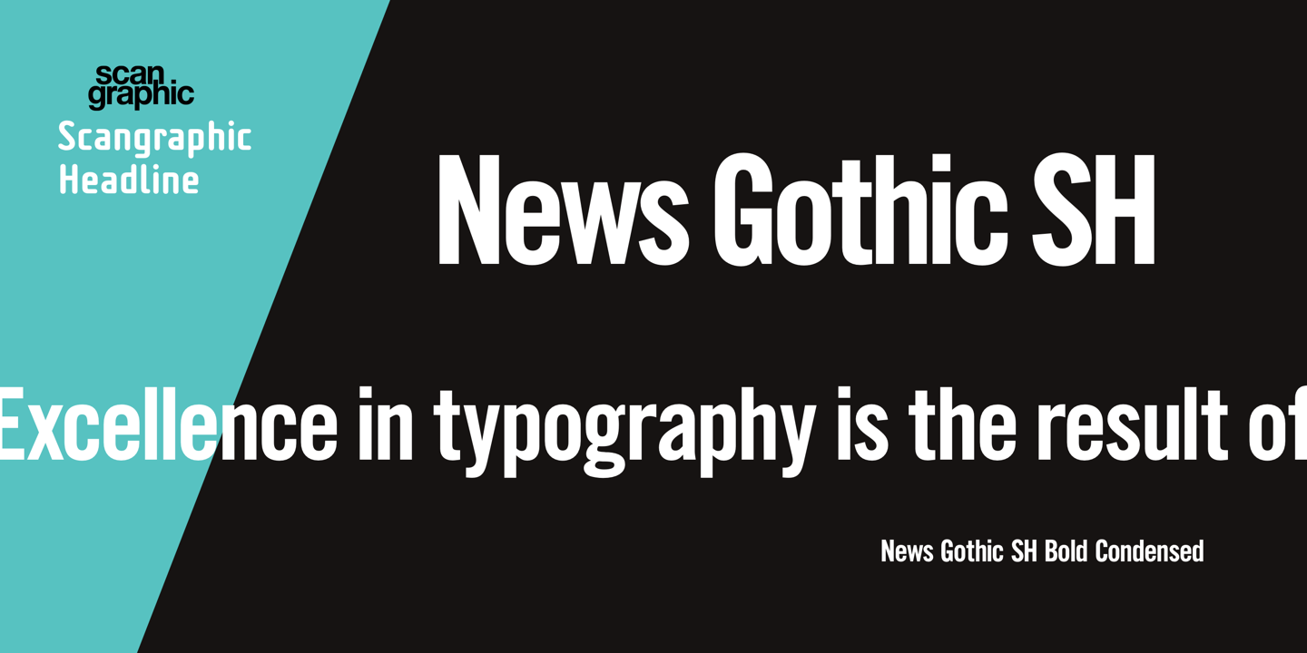 News Gothic SH™