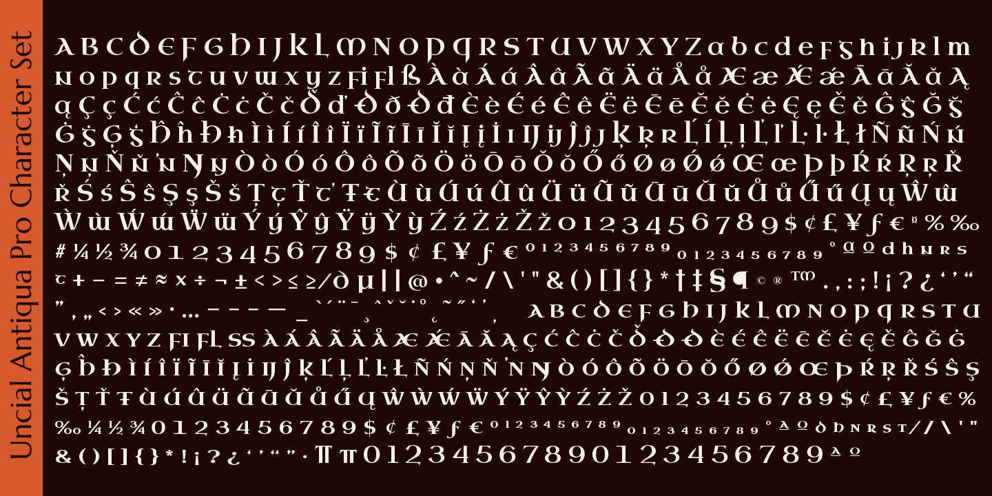Uncial Antiqua Pro