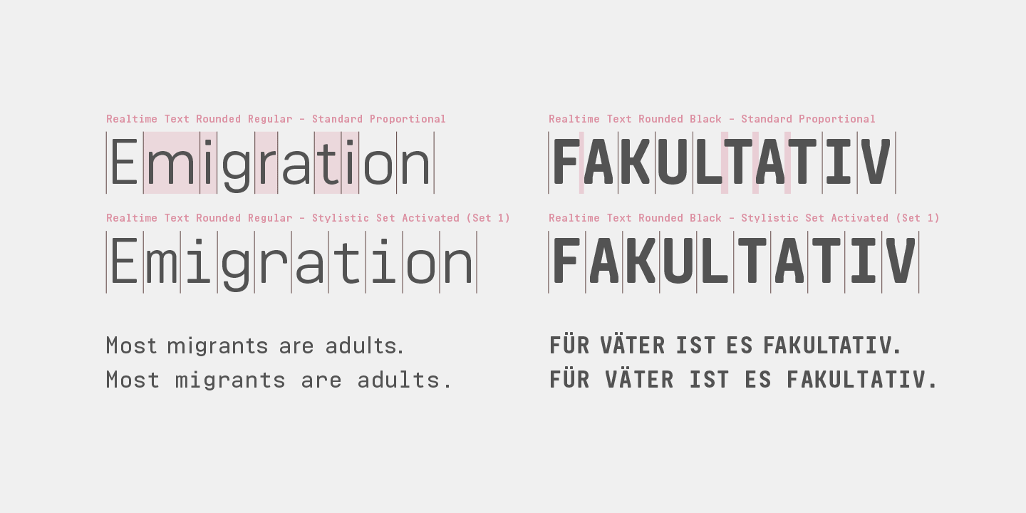 Realtime Text Rounded