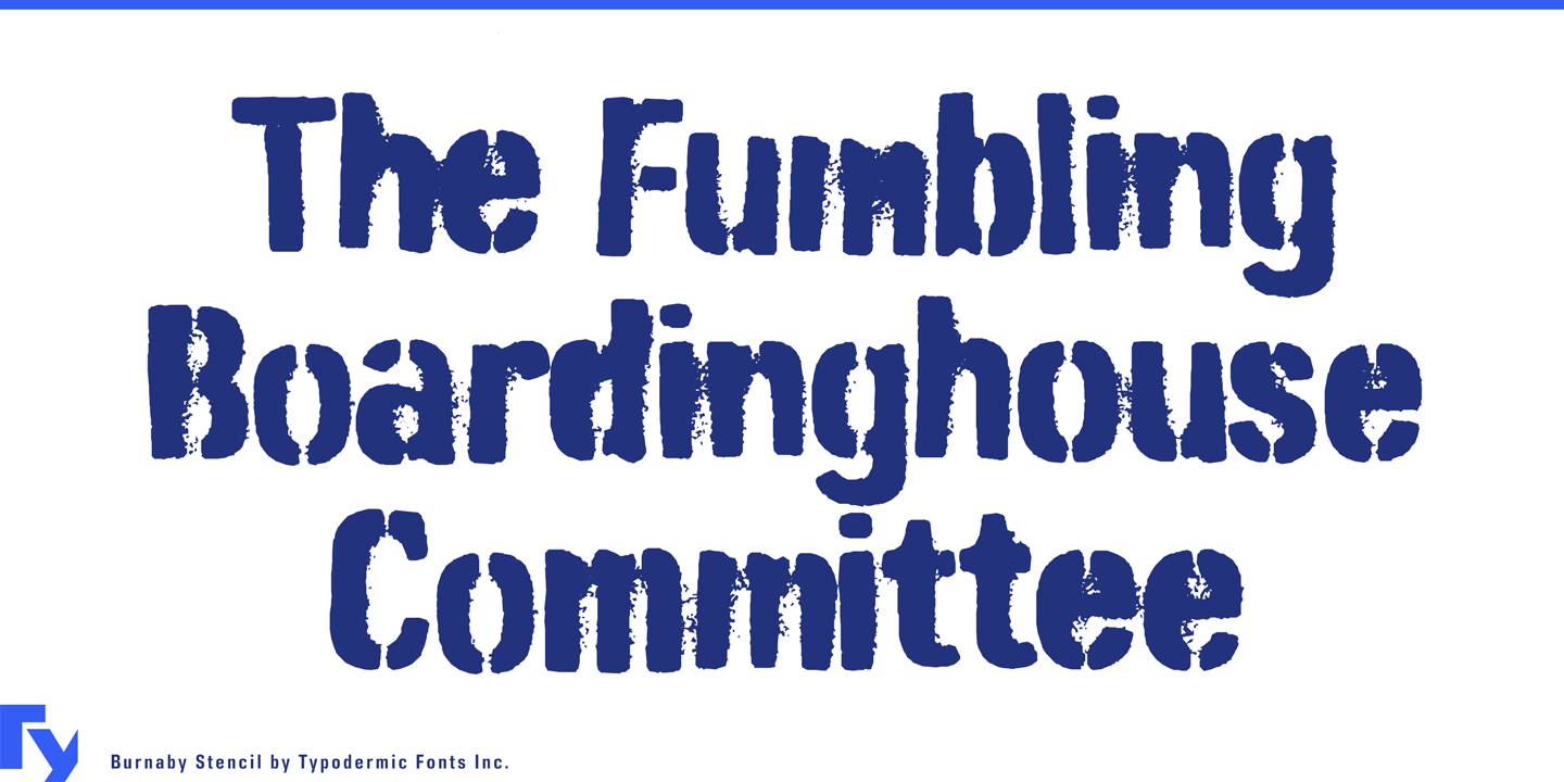 Burnaby Stencil