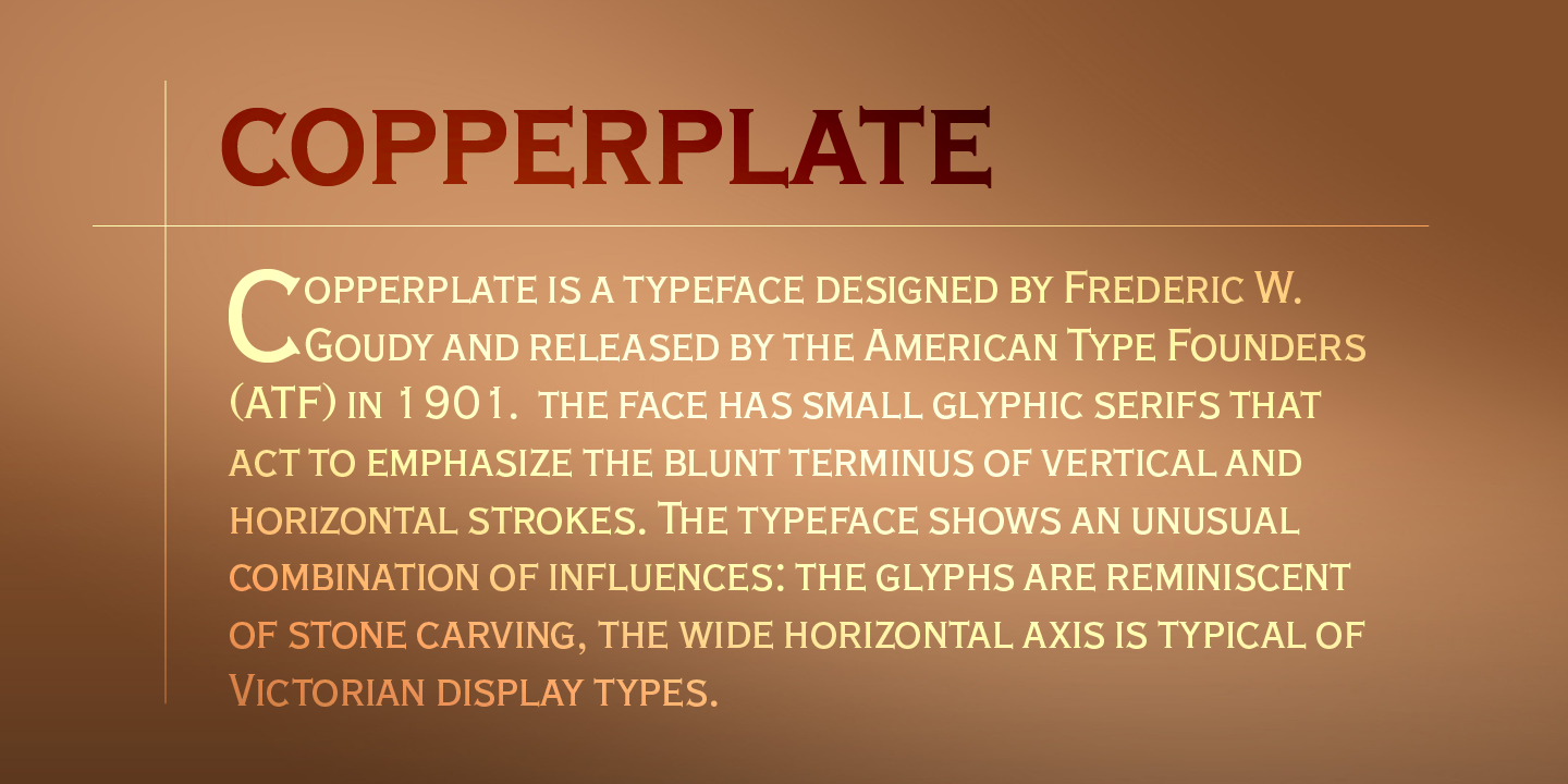 Copperplate