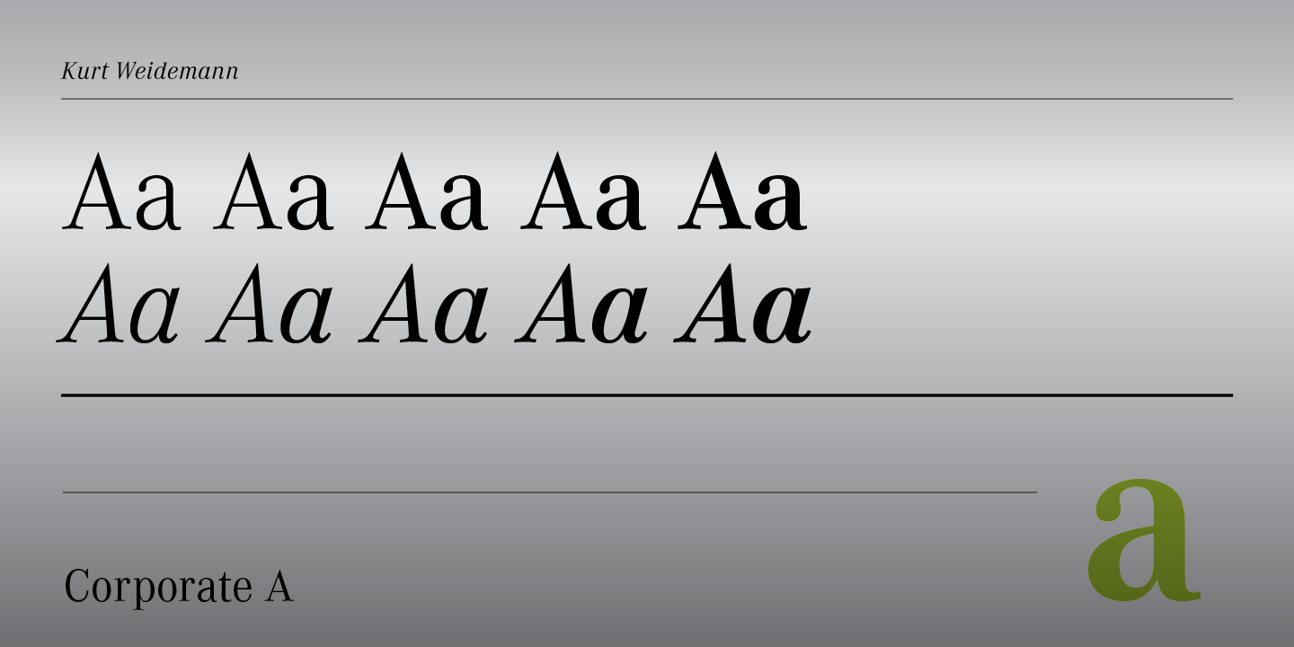 Corporate A Std™