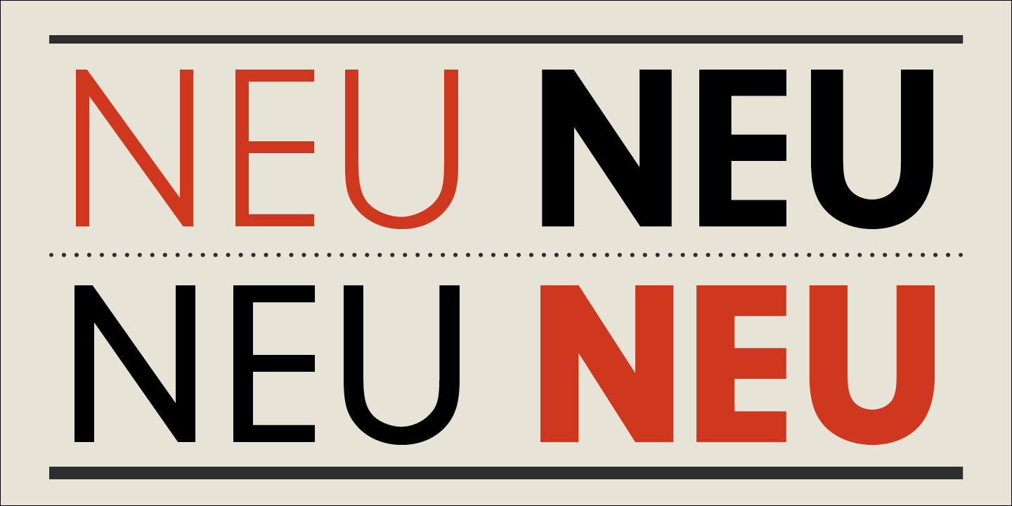 Neuzeit® Grotesk