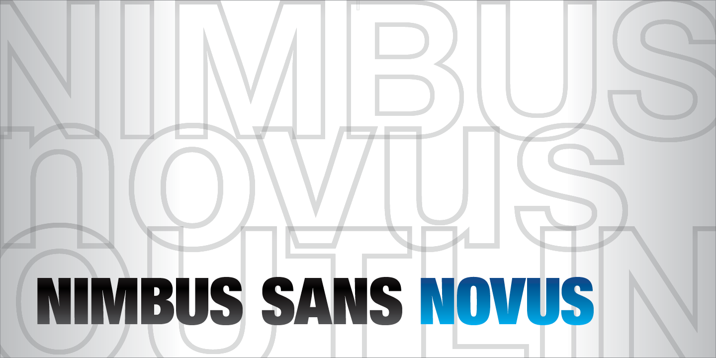 Nimbus Sans Novus™