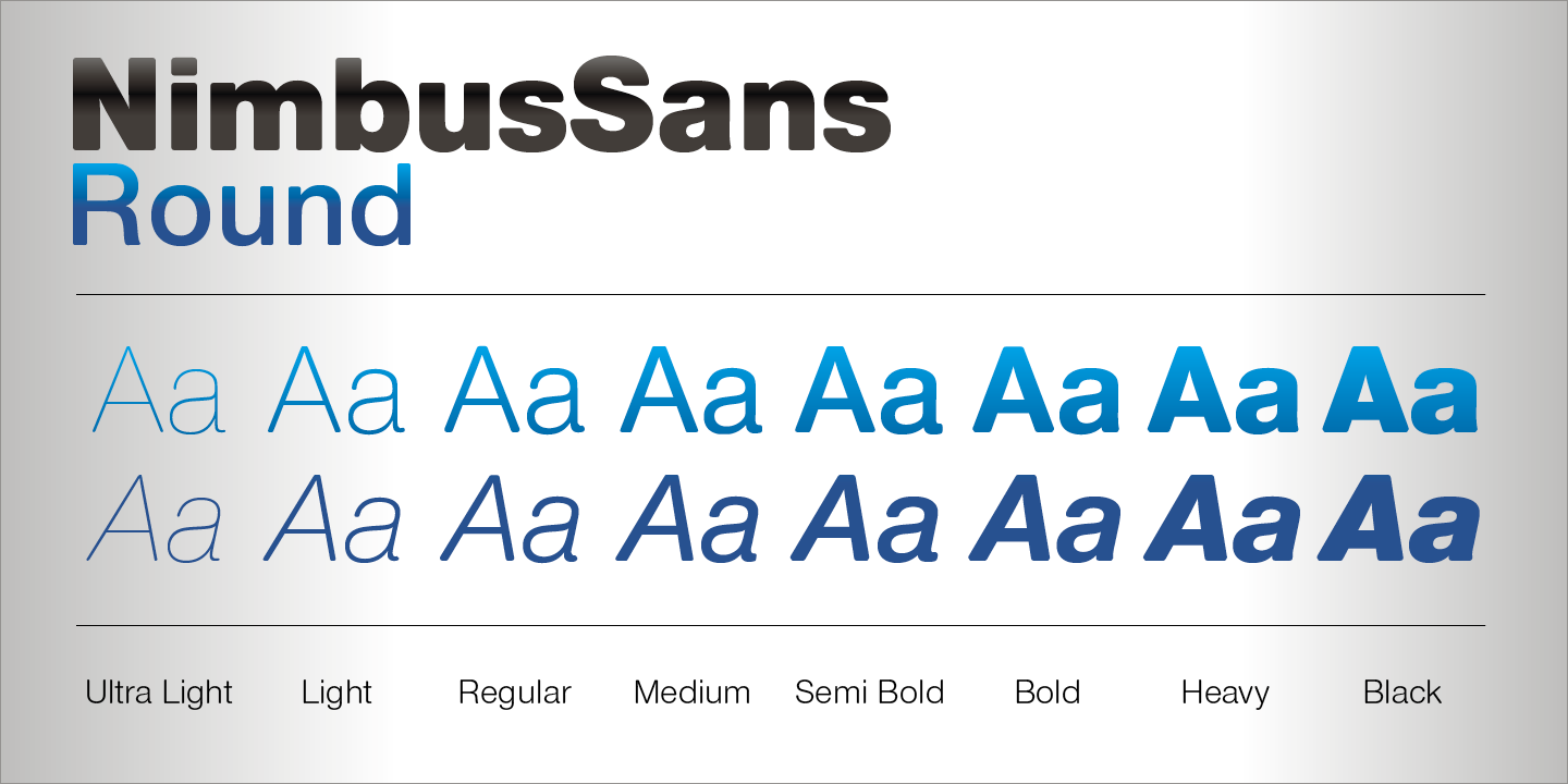 Nimbus Sans Round™