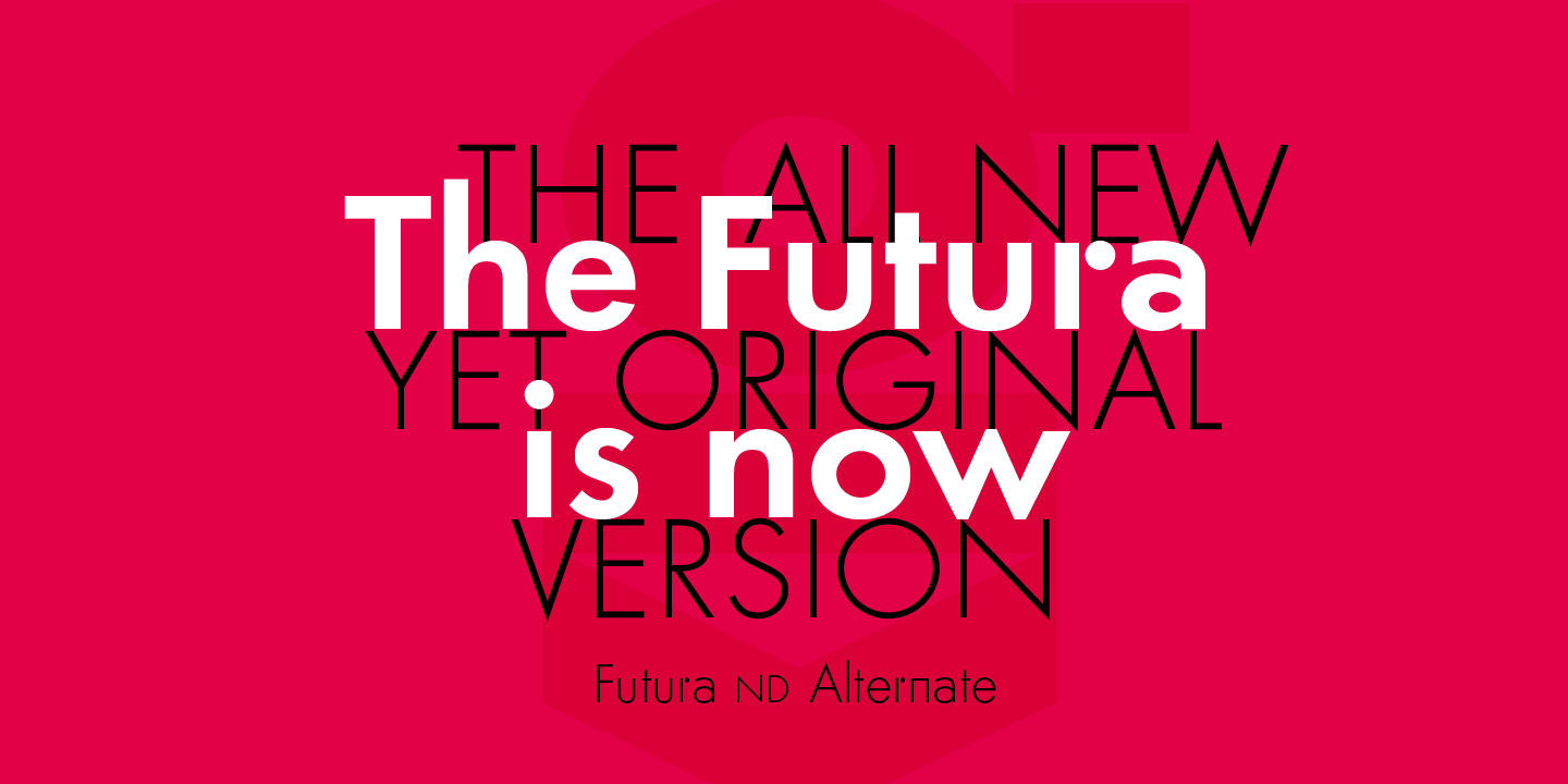 Futura® ND Alternate
