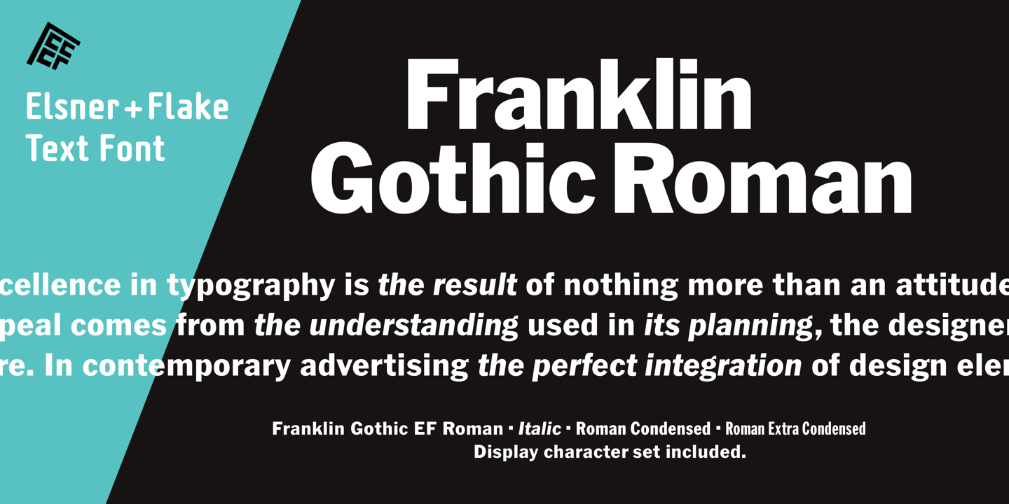 EF Franklin Gothic