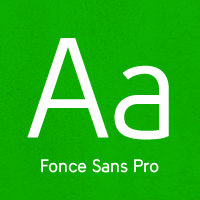 Fonce Sans Pro Flag by Ryan Ford