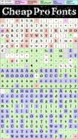 Kingthings Scrybbledot Pro - glyphs